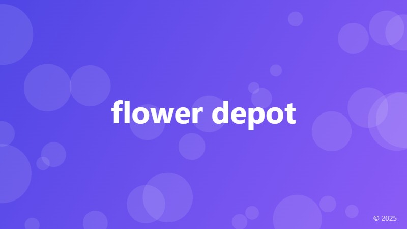 flower depot